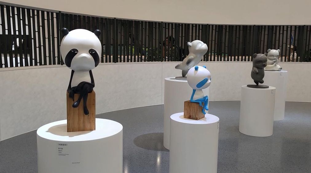 探館成都大運會丨這座美術館藏滿了大熊貓(圖3)