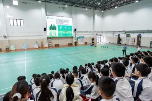 童心共筑綠色夢！南沙街道開展生活垃圾分類進校園宣傳活動(圖1)